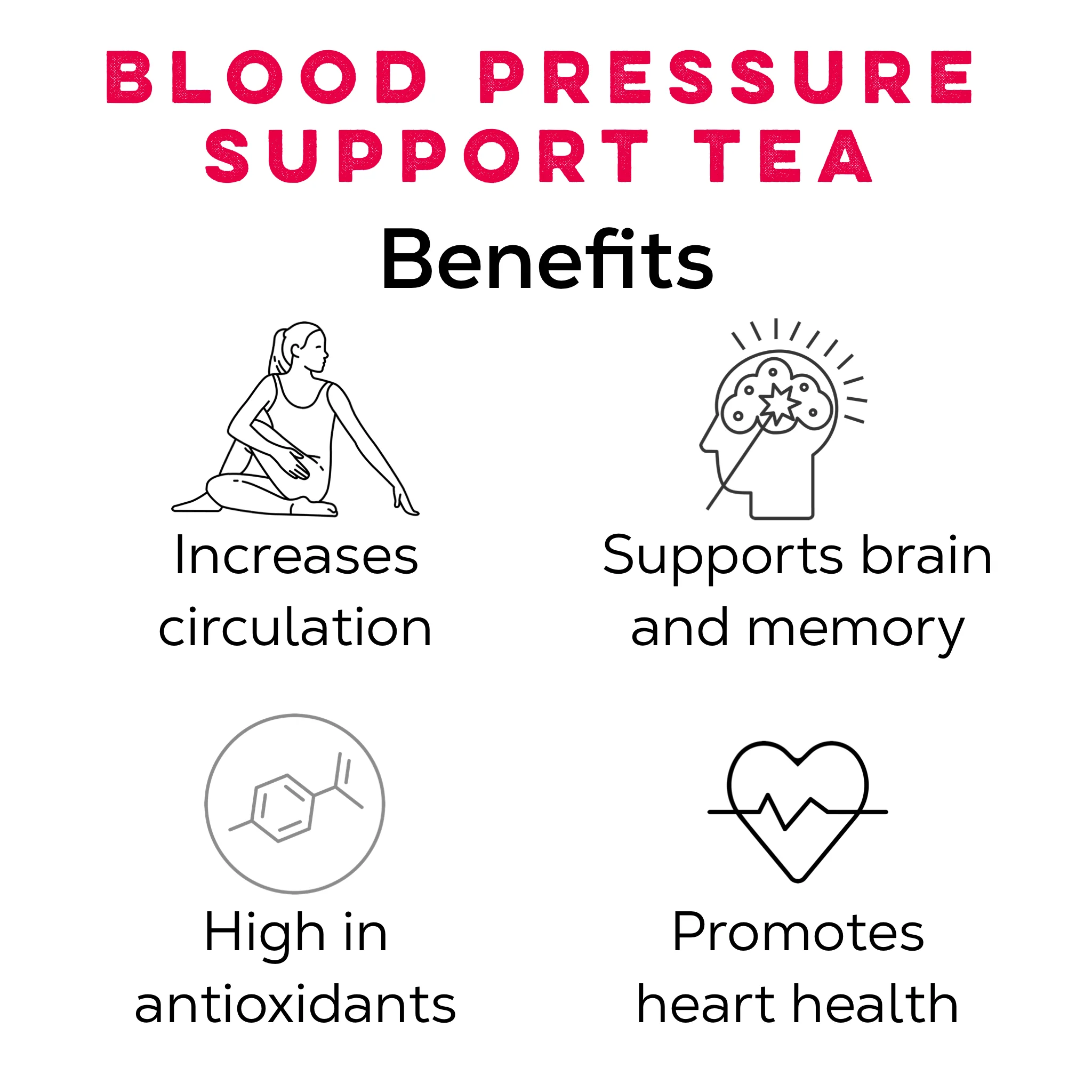 Blood Pressure Support Tea - Caffeine Free Tea Blend - Image 7