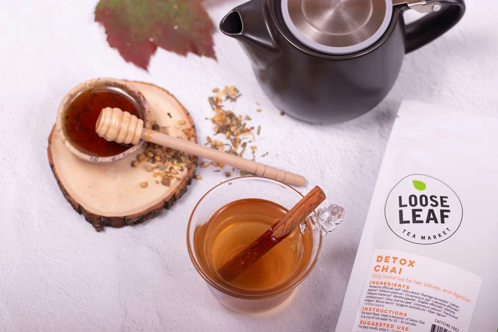 Detox Chai Cleansing Herbal Tea - Caffeine-Free - Image 4
