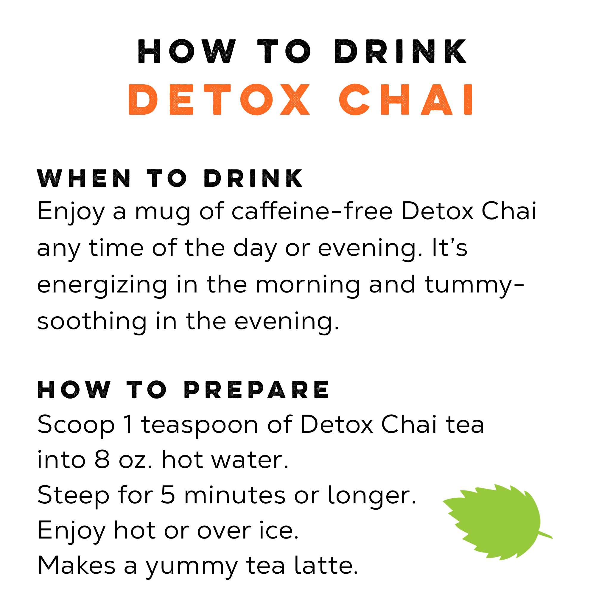 Detox Chai Cleansing Herbal Tea - Caffeine-Free - Image 8