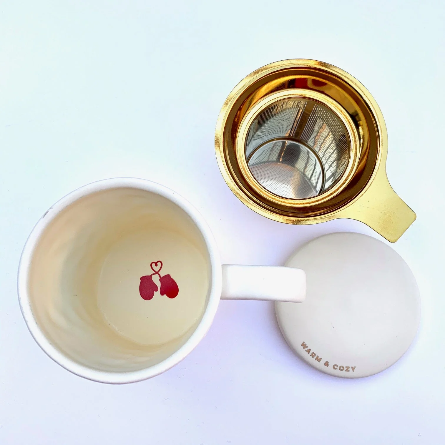 Pinky Up Annette Ceramic Tea Mug - Image 6