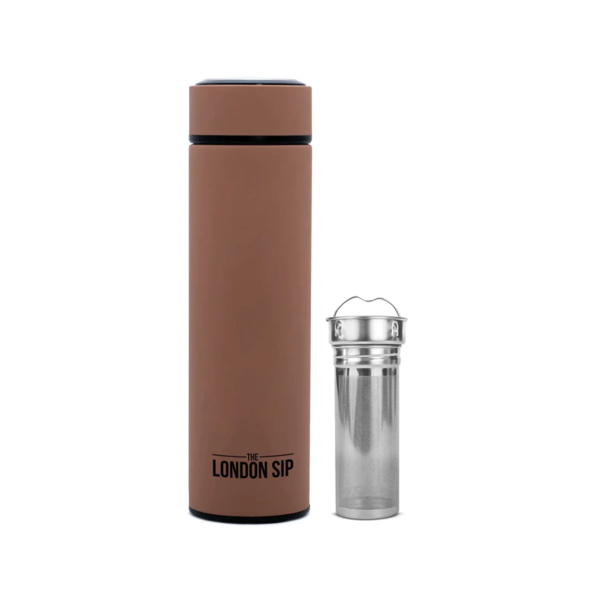 Stainless Steel Insulated Tea Tumbler with Infuser - Image 4
