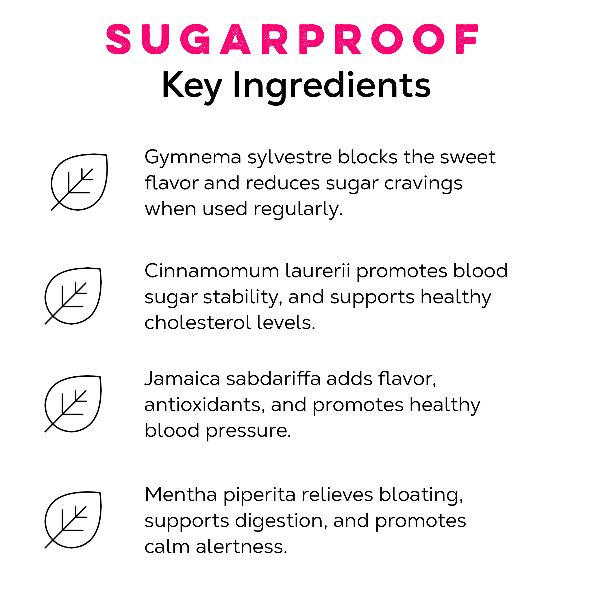 Sugarproof Tea - Caffeine-Free Tea For Sugar Cravings - Image 11