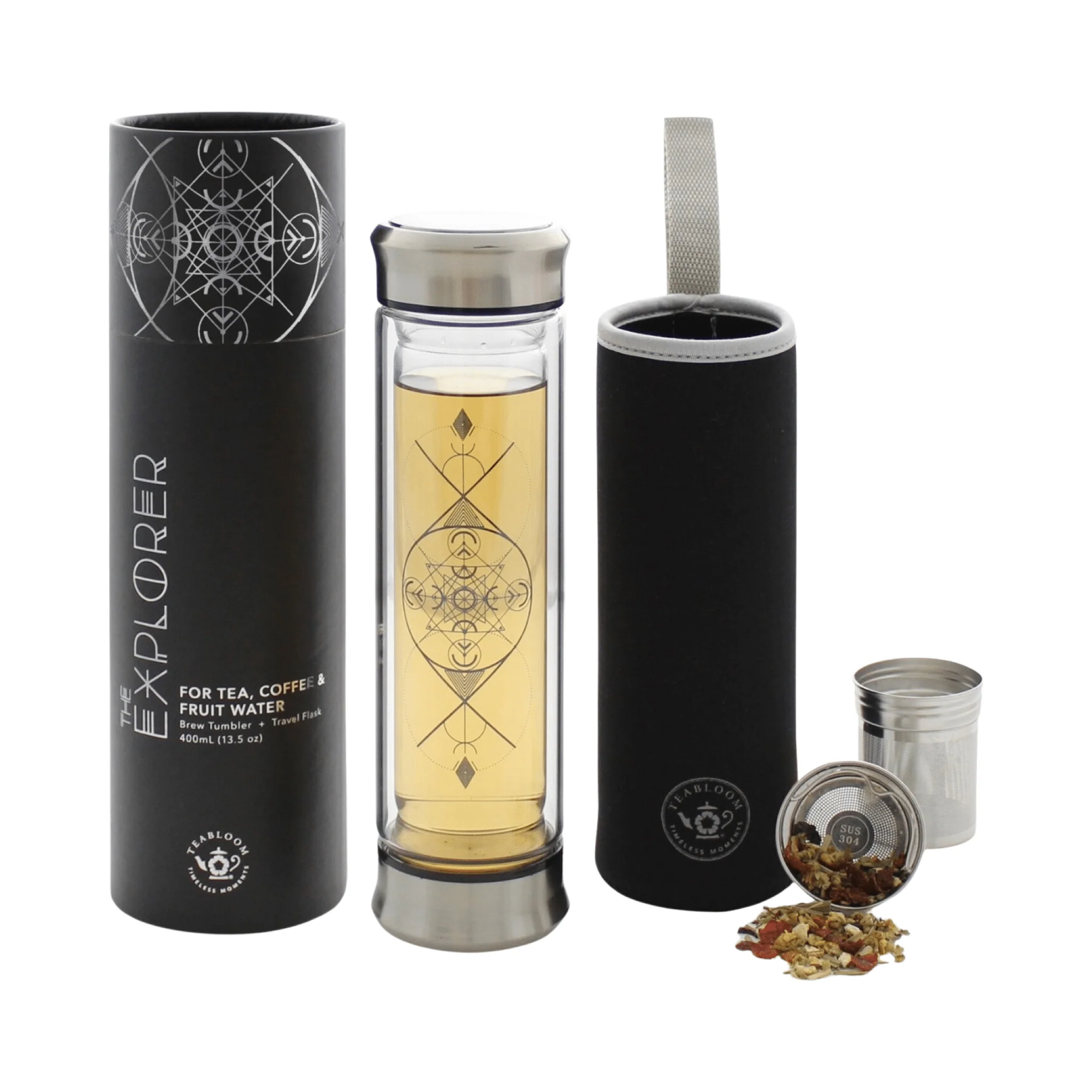Teabloom Glass Tea Tumbler - Image 4