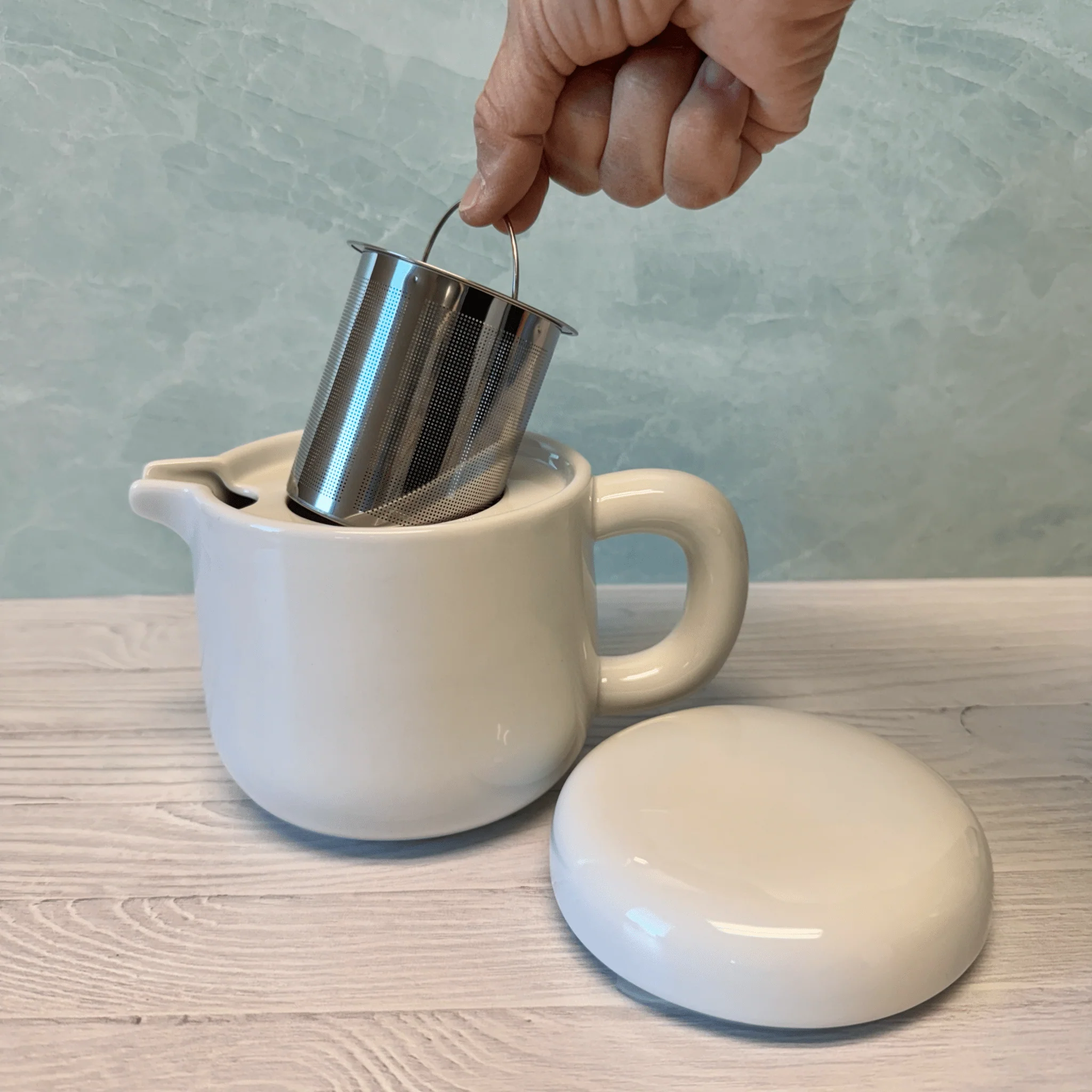 Viva Isabella Porcelain Teapot - Image 5